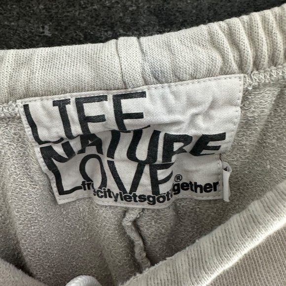 Free City Light Gray Lightly Tie Dyed Sweatpants Size S - Picture 8 of 10